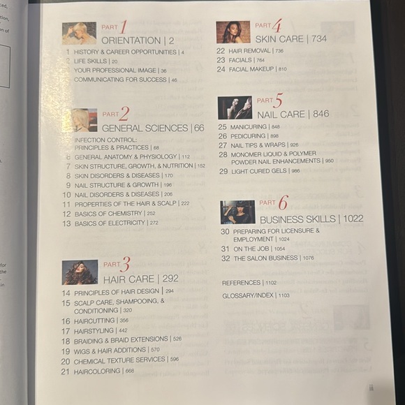 Retail 300.00 Milady Standard Cosmetology hardcover book amazing condition - Picture 3 of 4